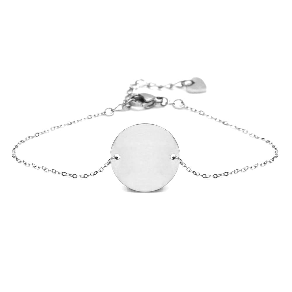 Gravur-Armband mit Memory-Coin