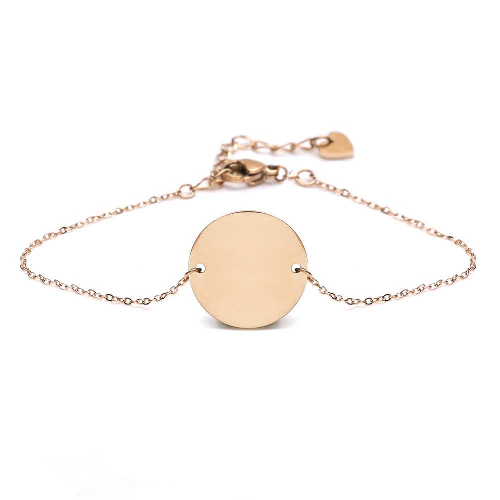 Gravur-Armband mit Memory-Coin