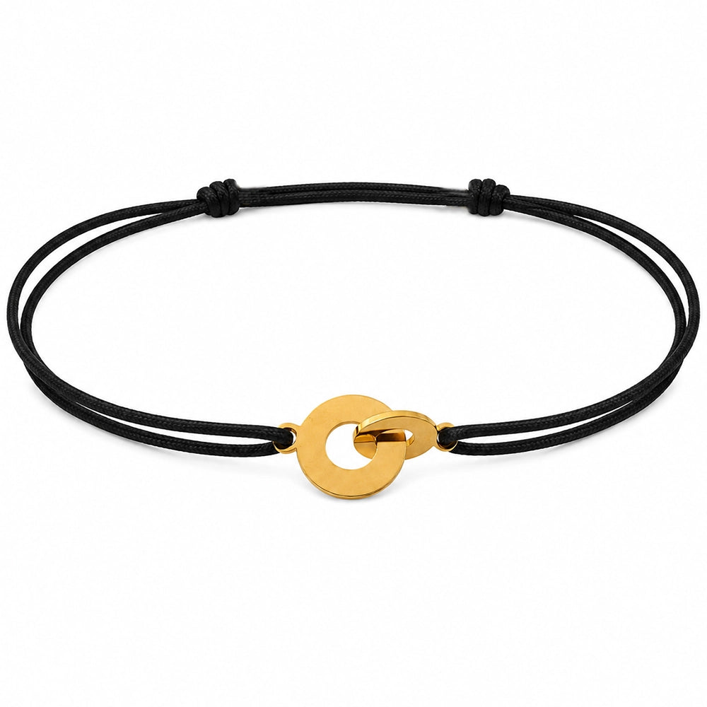 Für Herren & Damen: Segeltau-Gravur-Armband "together forever"