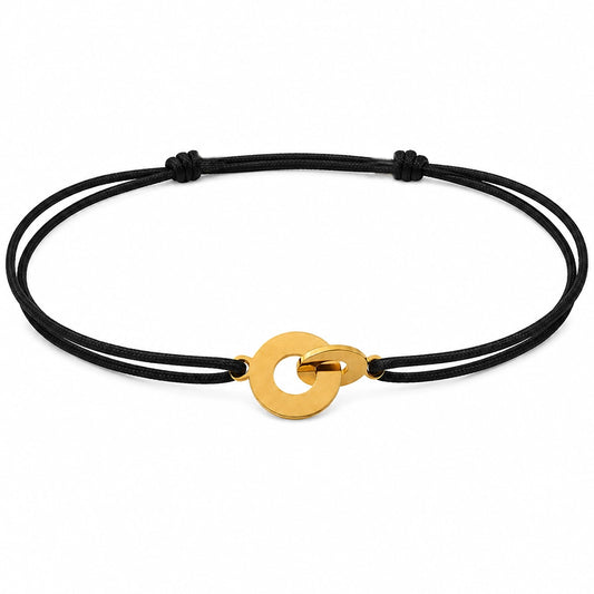 Für Herren & Damen: Segeltau-Gravur-Armband "together forever"