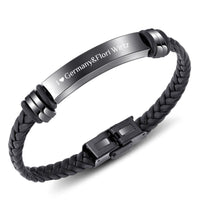 Fußball-Gravur-Armband