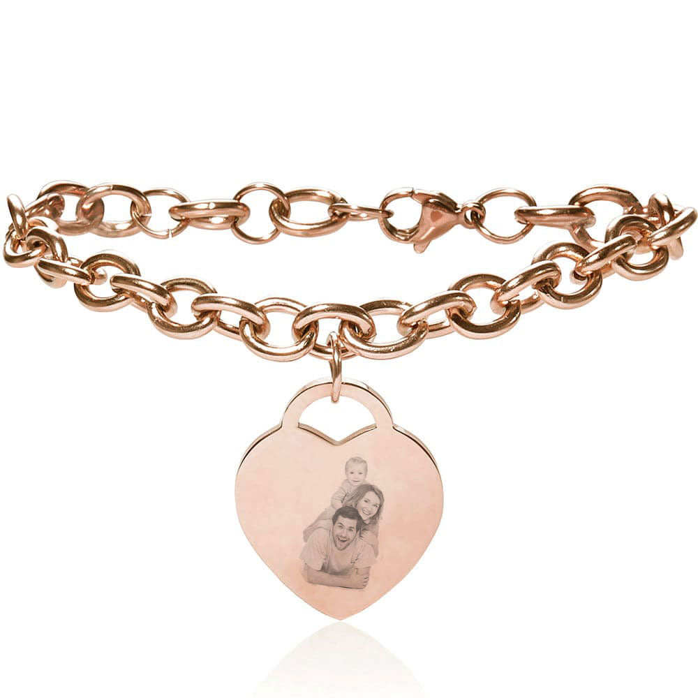 Gravur-Armband "Eternal Love" - für Bild-Gravur