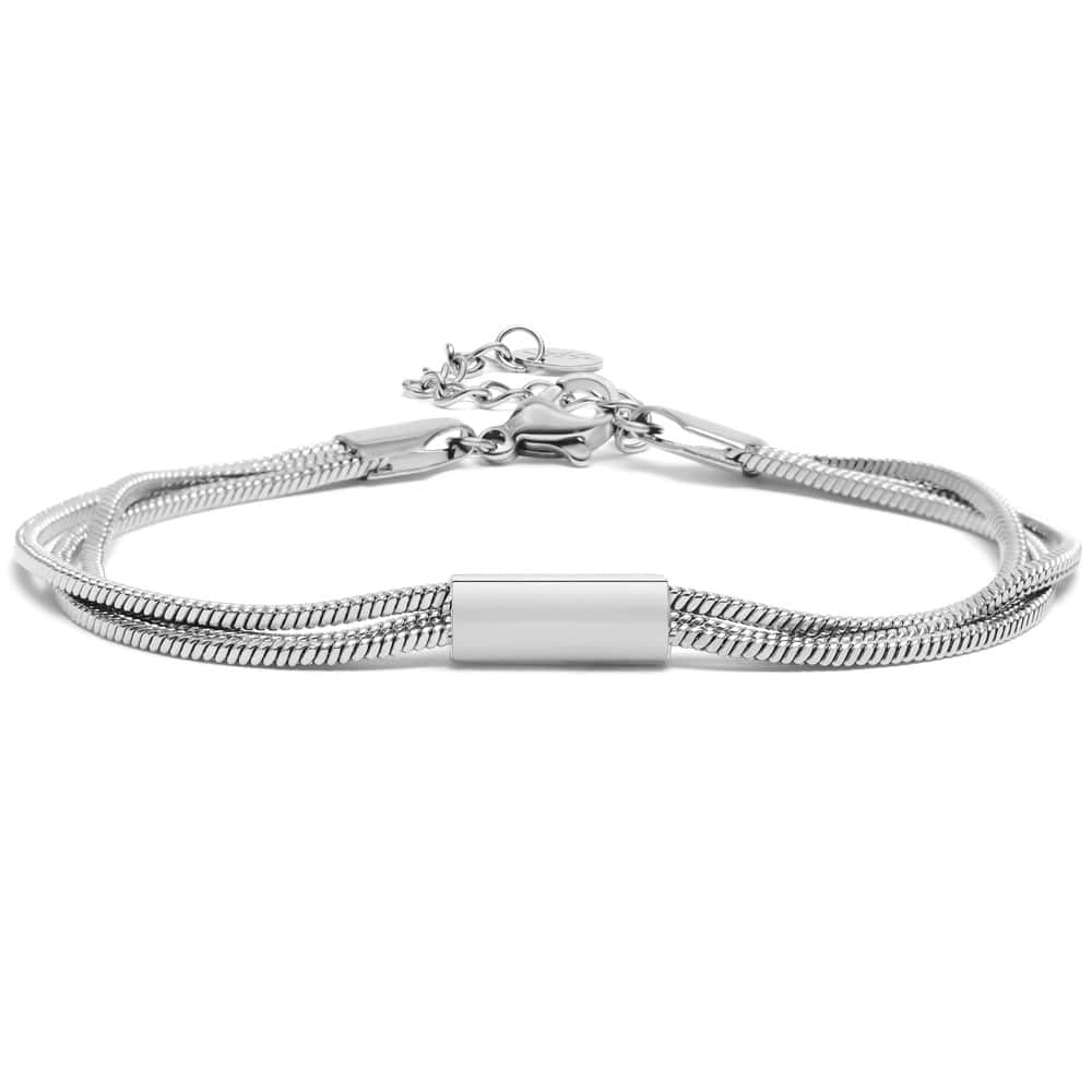 Layering Gravur-Armband