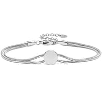 Layering Gravur-Armband für Wunsch-Initialen