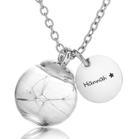 Gravur-Halskette "Pusteblume"