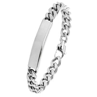 Für Herren: Panzerketten-Gravur-Armband