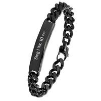 Fußball-Glücks Panzerketten-Gravur-Armband