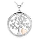 Lebensbaum Gravur-Halskette 