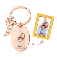 Schlüsselanhänger für eine Bildgravur