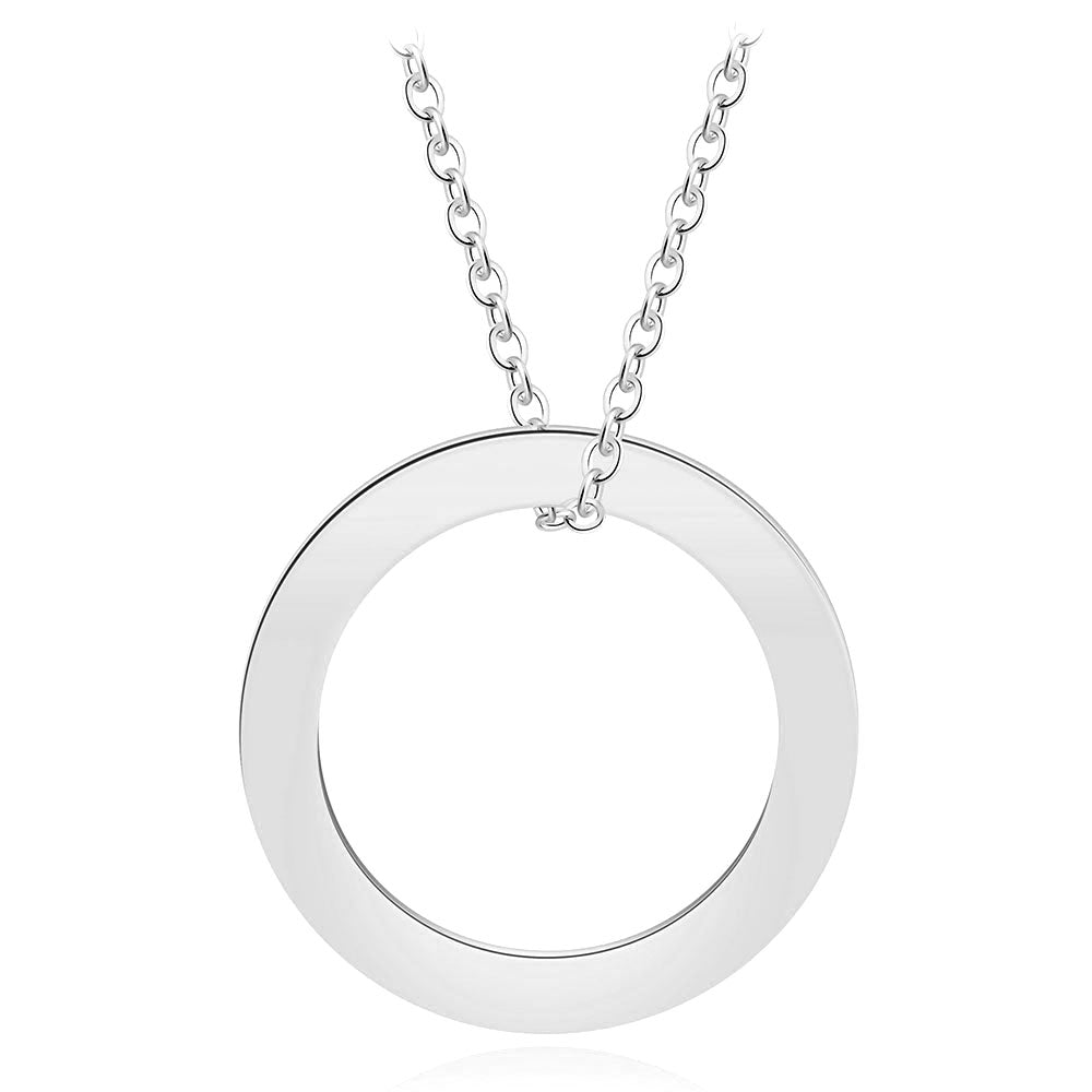 Gravurhalskette "Circle"