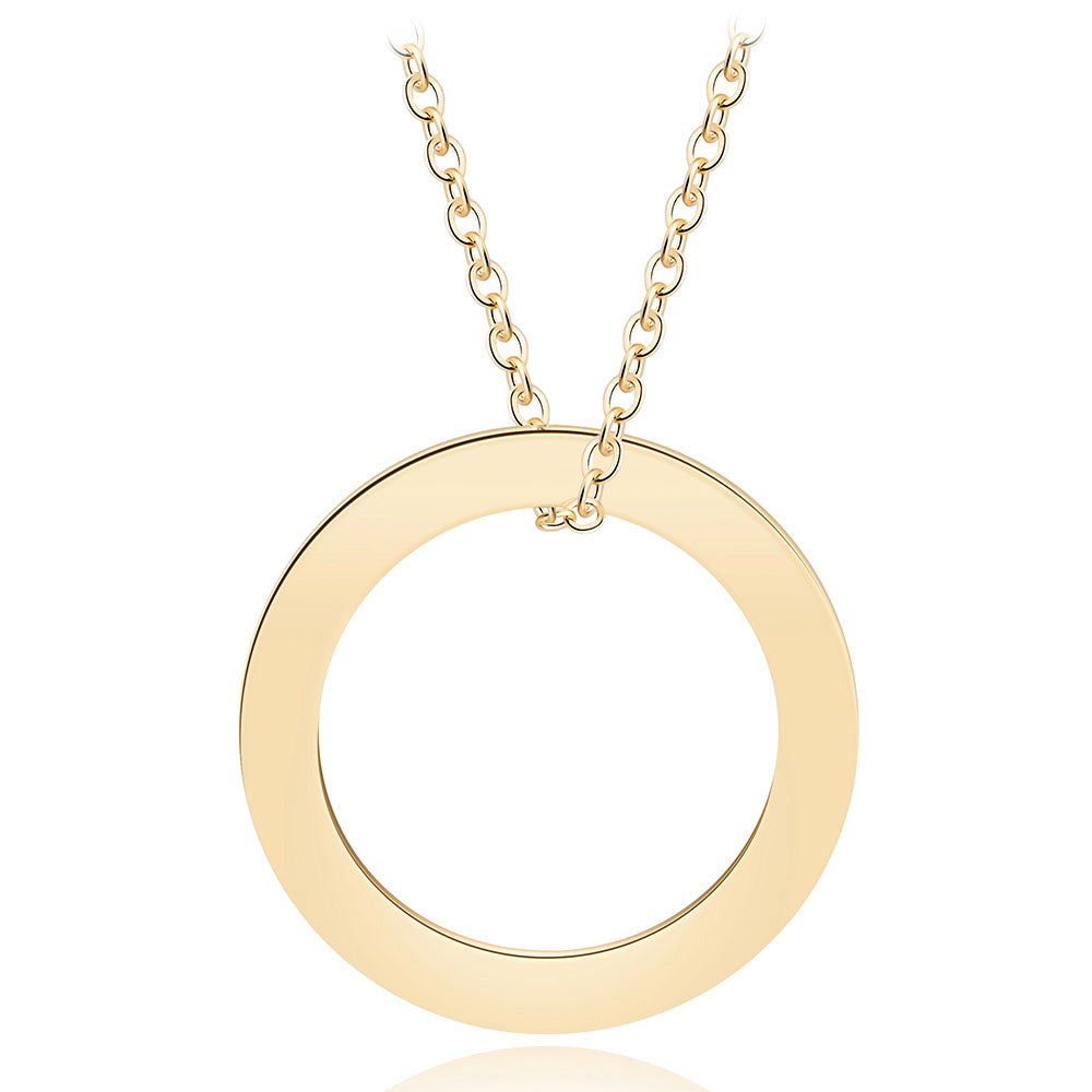 Gravurhalskette "Circle"