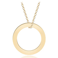 Gravurhalskette "Circle"
