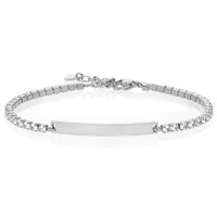 Tennis-Gravur-Armband