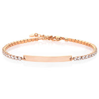 Tennis-Gravur-Armband