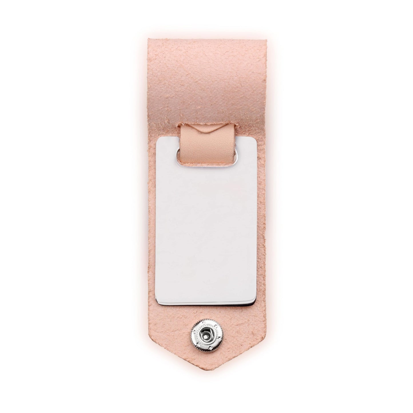 Leder-Etui-Schlüsselanhänger für eine Bildgravur | Personalisiertes Geschenk für Mama