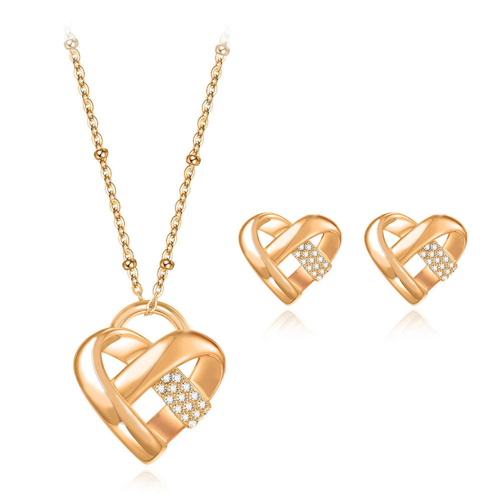 Herz-Schmuck-Set mit Gravur