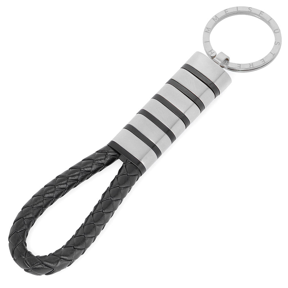 Für Herren: Leder Gravur-Schlüsselanhänger "Papa & Wir" für 5 Gravuren