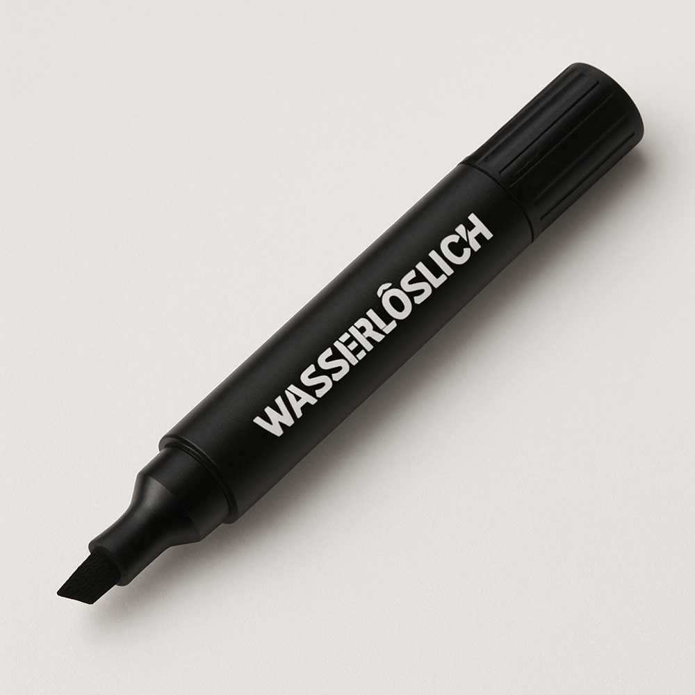 Stift | Ultra dünn | Schwarz | Wasserlöslich | Für unseren Stundenplan