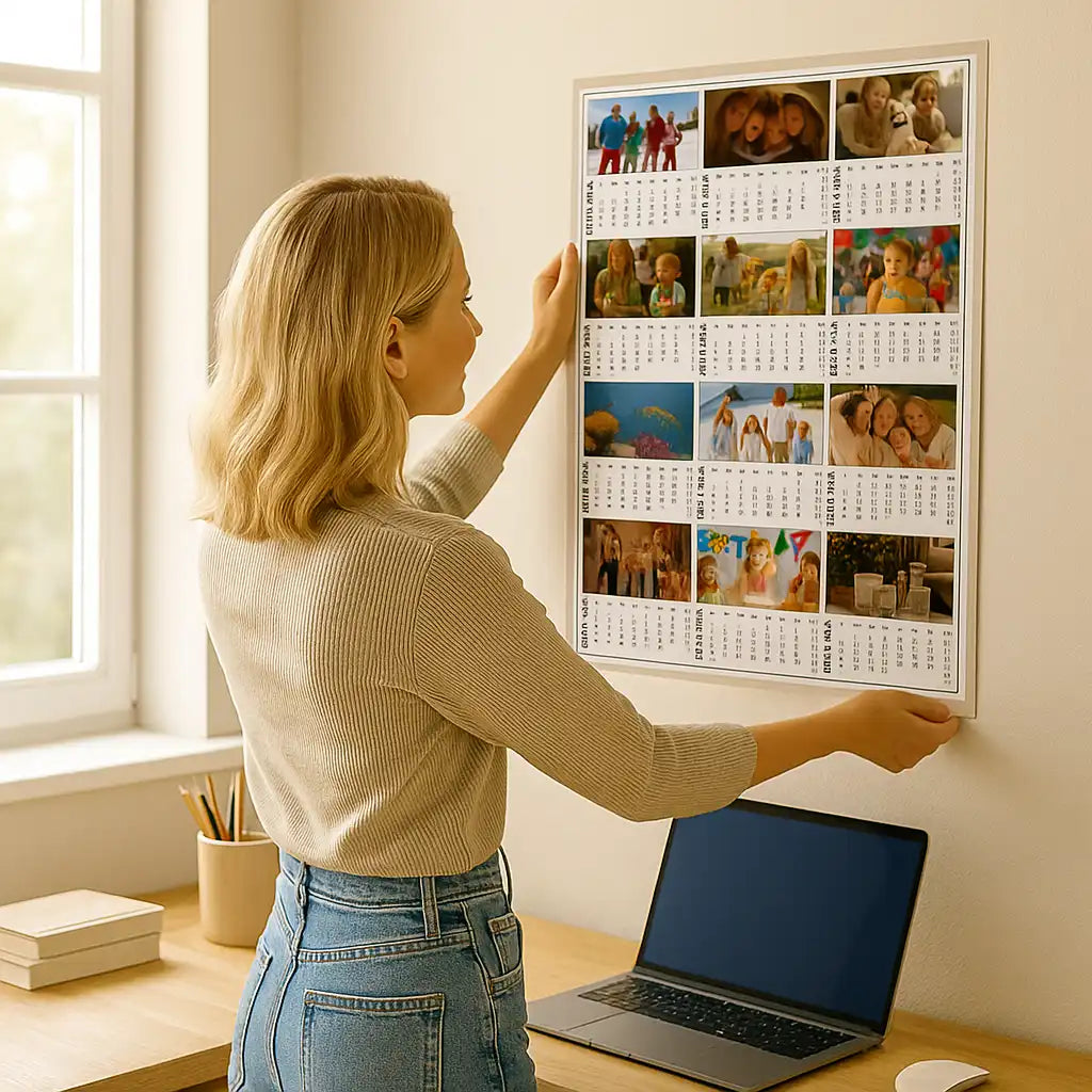 Personalisiertes Wandbild "Mein Kalender"