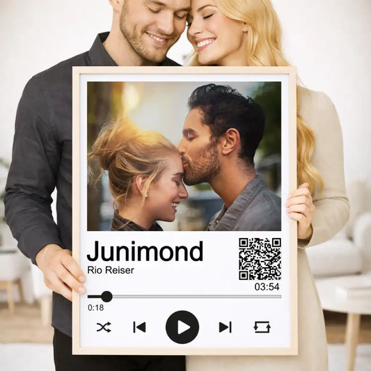 Personalisierte Wandbild "Unser Song"