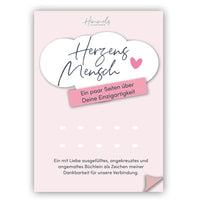 Heft mit Liebeserklärung zum Ausfüllen, Bekleben und Verschenken | 36 Seiten im A5-Format
