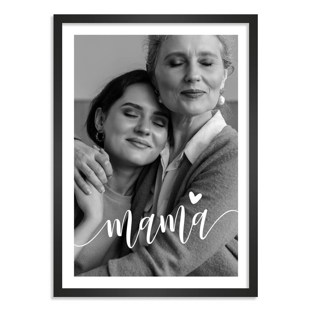 Kunstdruck-Poster Nr. 7 "Foto" als personalisiertes Geschenk mit deinem eigenem Foto