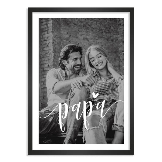 Kunstdruck-Poster Nr. 7 "Foto" als personalisiertes Geschenk mit deinem eigenem Foto