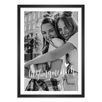 Kunstdruck-Poster Nr. 7 "Foto" als personalisiertes Geschenk mit deinem eigenem Foto