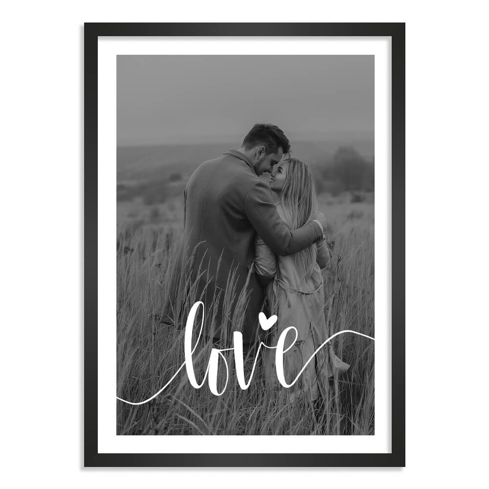 Kunstdruck-Poster Nr. 7 "Foto" als personalisiertes Geschenk mit deinem eigenem Foto