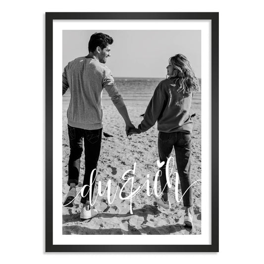 Kunstdruck-Poster Nr. 7 "Foto" als personalisiertes Geschenk mit deinem eigenem Foto