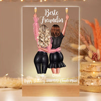 Personalisiertes Bild auf Acrylglas "Beste Freundin #1"
