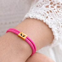 Kinder-Armband: Segeltau Armband mit individueller Wunschgravur