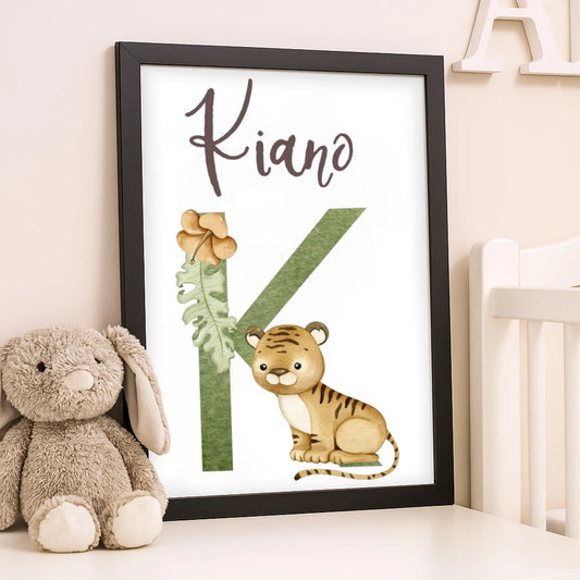Personalisiertes Poster "Jungen Name"