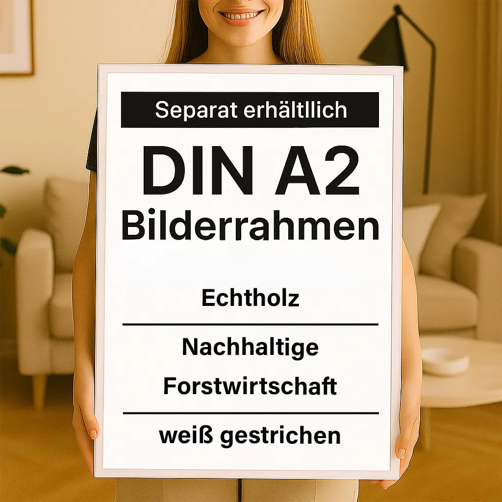 Personalisiertes Wandbild "Unser Urlaub"