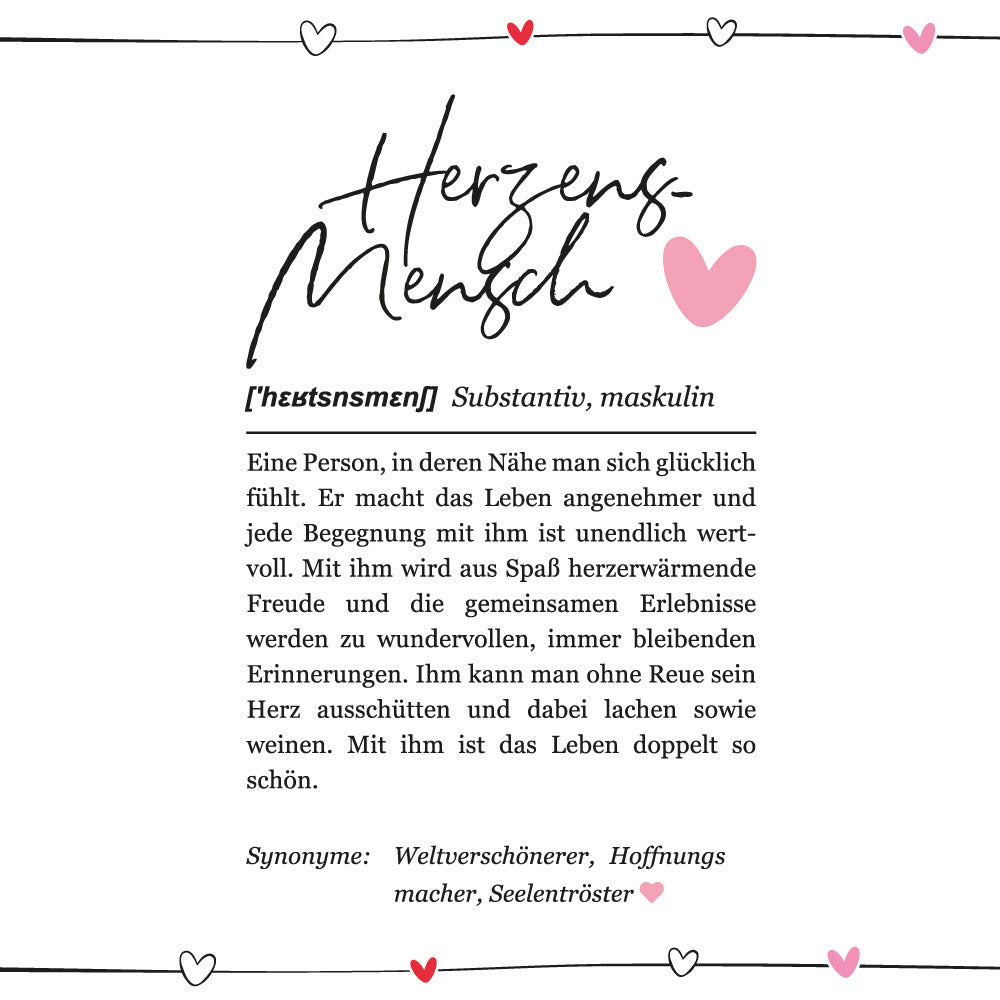 Deko-Glasflasche Nr. 1 "Definition" mit LED Lichterkette & Spruch im DUDEN-Stil als Geschenk | Lichterflasche | Flaschenlicht | LED Deko