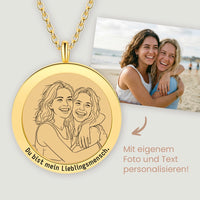 Halskette für eine LineArt-Gravur