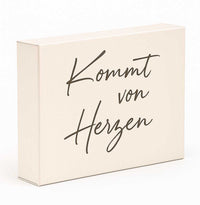 Geschenkverpackung für Acryllampen & Bilder | Goldprint-Veredelung