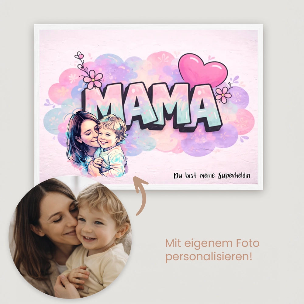 Personalisiertes Wandbild "Graffiti"