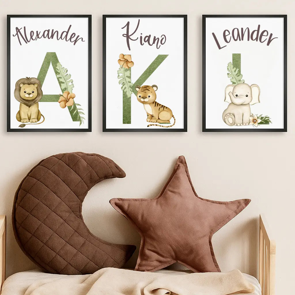 Personalisiertes Poster "Jungen Name"