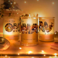 Personalisierte Duftkerze "Fotocollage #3"