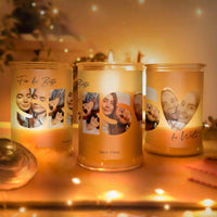 Personalisierte Duftkerze "Fotocollage #3"