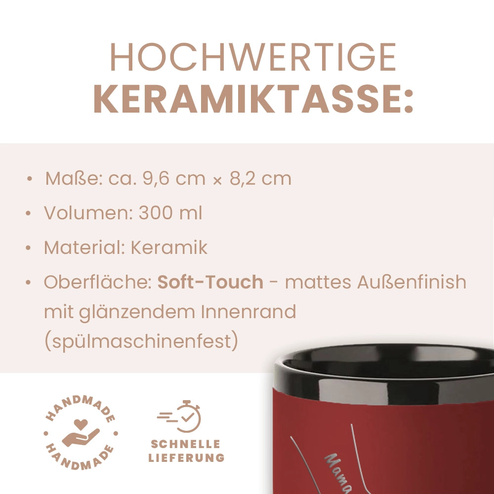 Personalisierte MAMA-Tasse "Hände"