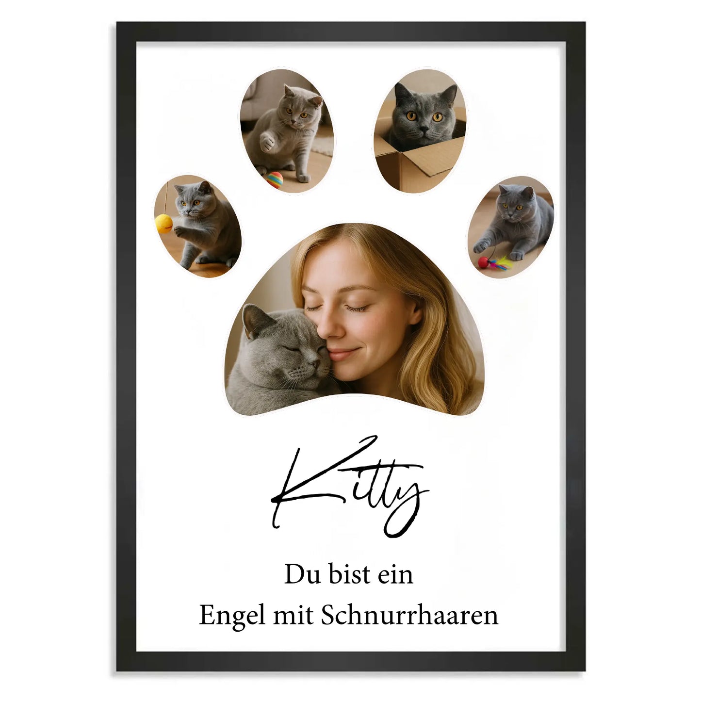 Personalisiertes Poster "Mein Haustier #1"