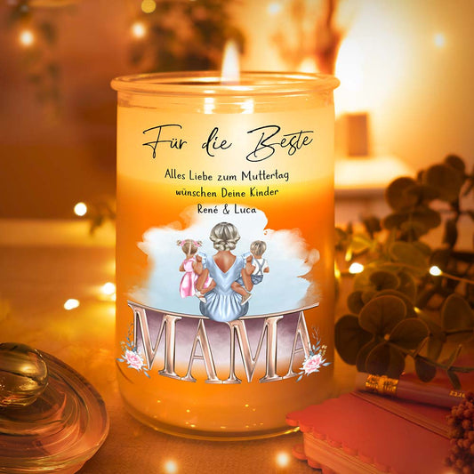 Personalisierte Duftkerze "My Family"