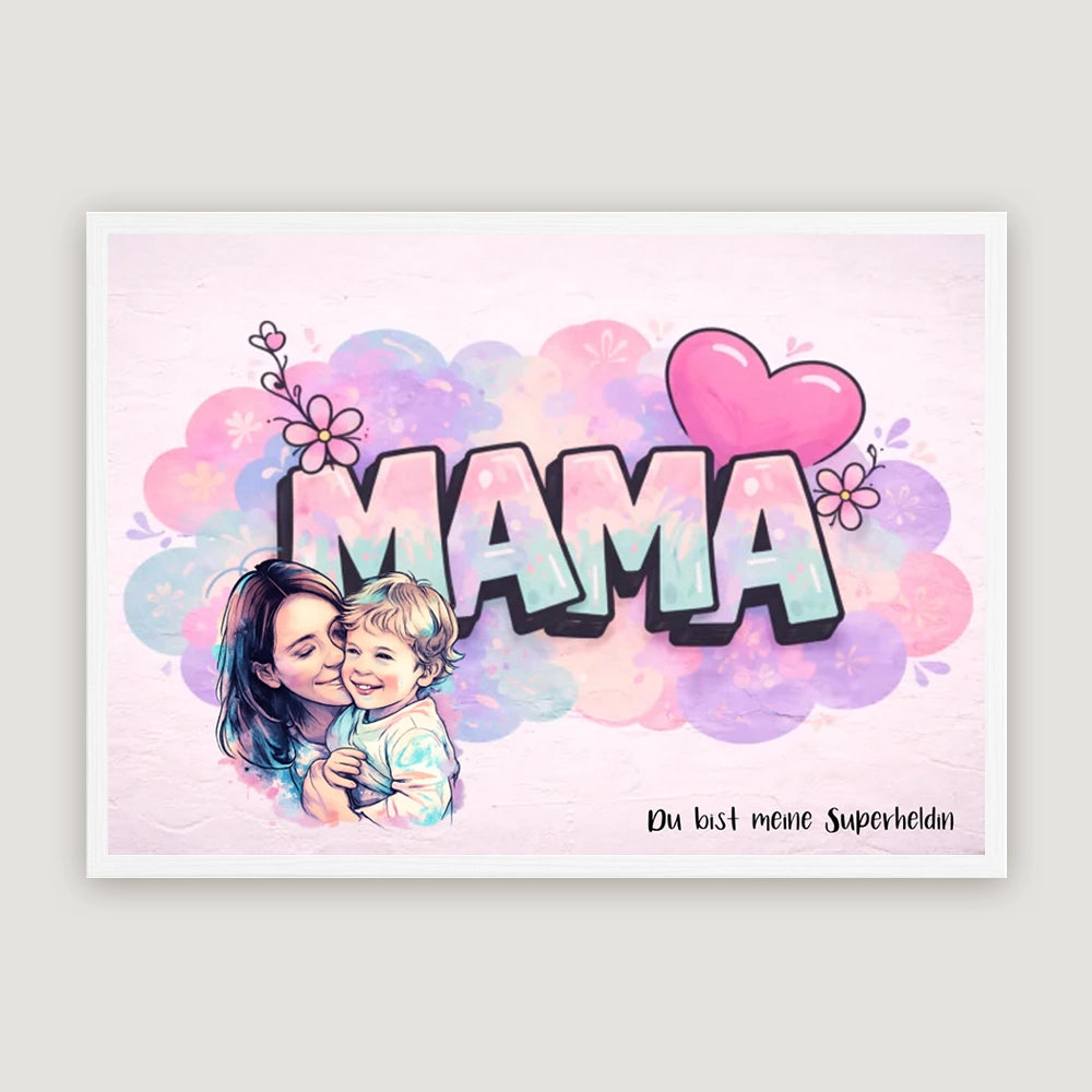 Personalisiertes Wandbild "Graffiti"