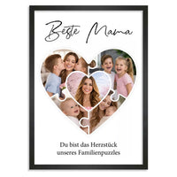 Personalisiertes Poster "Das Puzzleteil, dass uns zusammenhält #1"