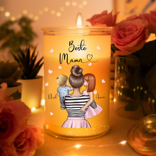 Personalisierte Duftkerze "My Family #2"