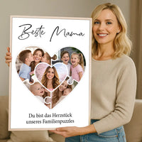 Personalisiertes Wandbild "Das Puzzleteil, dass uns zusammenhält #1"