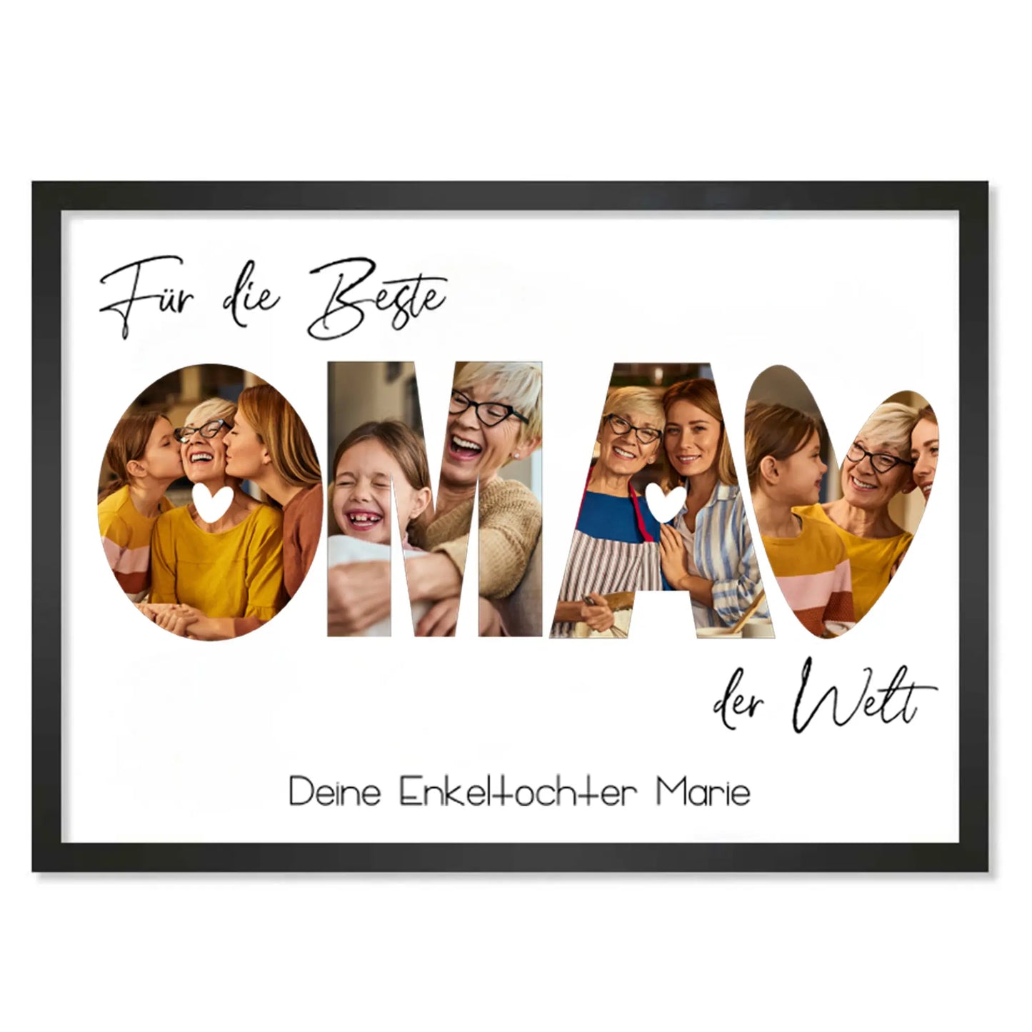 Personalisiertes Poster "Fotocollage #3"