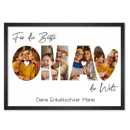 Personalisiertes Poster "Fotocollage #3"